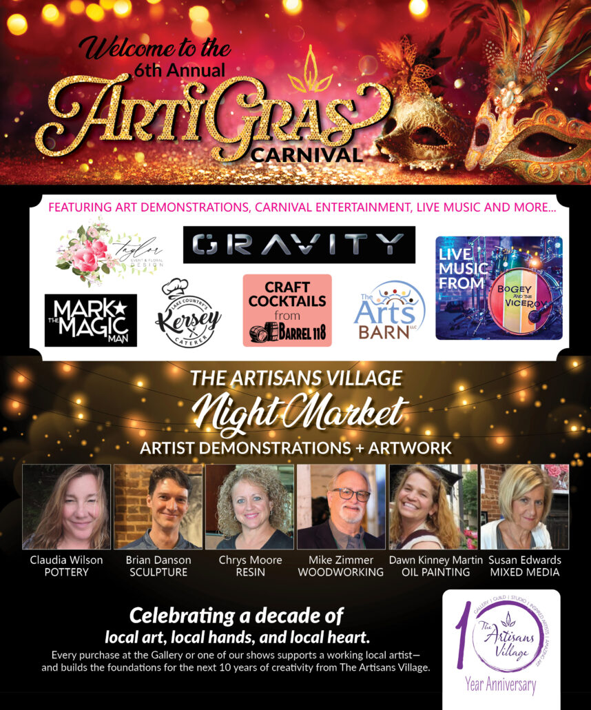 2026_ARTI_welcome-poster_20x24_FRAME ArtiGras Entertainment