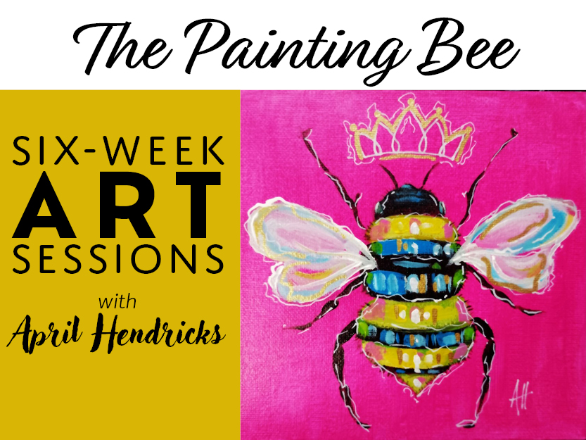 six-week art sessions Painting Bee