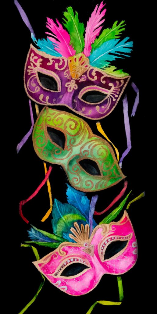 Mask Painting - Dana W Thompson