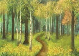 Watercolor Painting Class - landscape