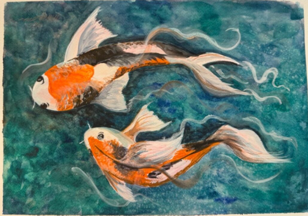 WC_lesson3 - Fish Watercolor Paiting Class